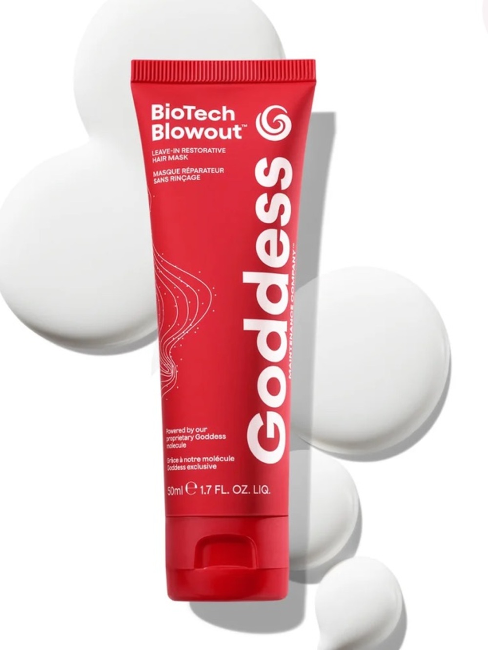 Goddess BioTech Blowout Leave-In Restorative Hair Mask 50 ml NEW IN BOX
